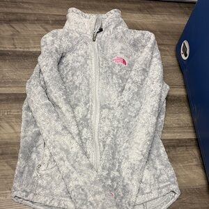 The North Face Women's Gray Zip Up - Small